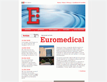 Tablet Screenshot of euromedicalonline.it